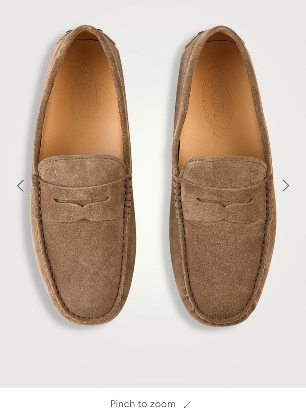 Tod’s Gommino Suede Driving Shoes